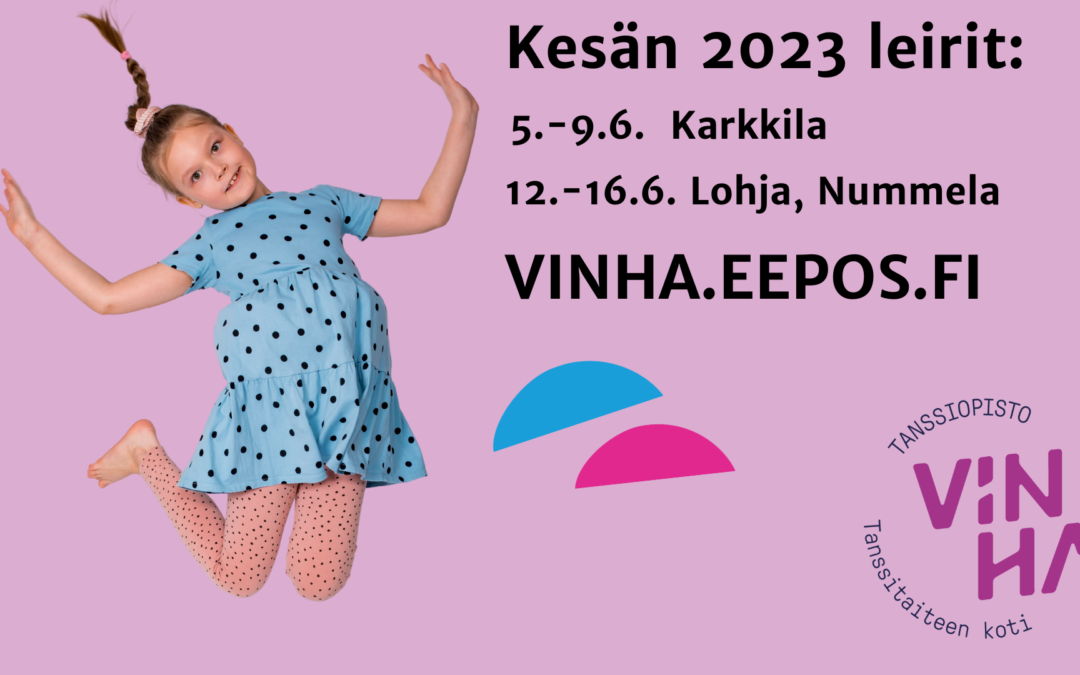 Kesän 2023 leirit julkaistu