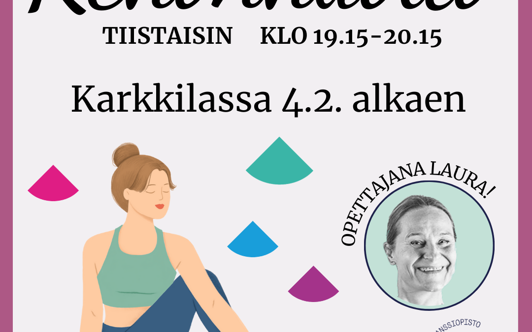 Kehonhuolto alkaa Karkkilassa 4.2.2025!